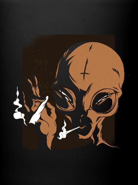 smoking alien
