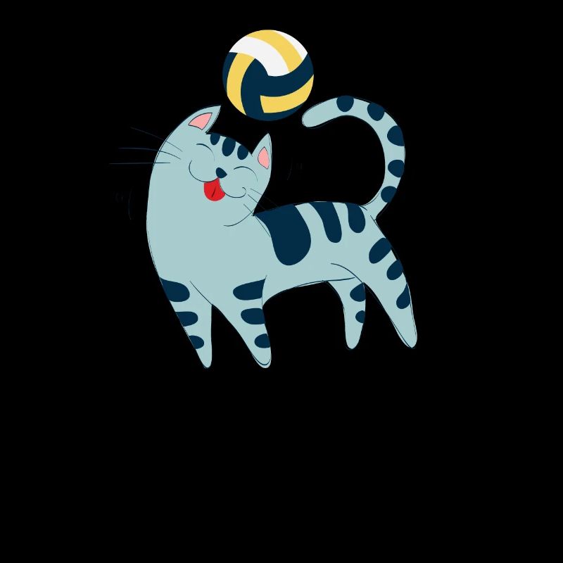 Chat de volleyball