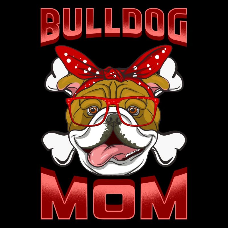 Englische Bulldogge Mama Mutter