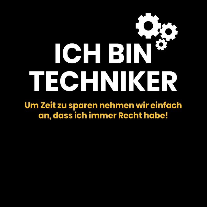 Ich bin Techniker