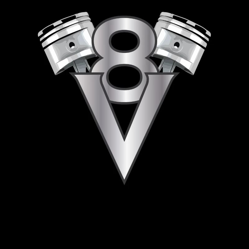 Eight-cylinder V8 gift idea engine displacement tuning