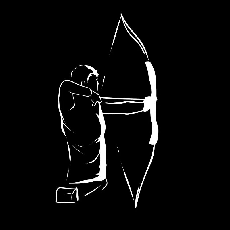 Bogenschütze Recurve Bogenschießen Pfeil Bogen