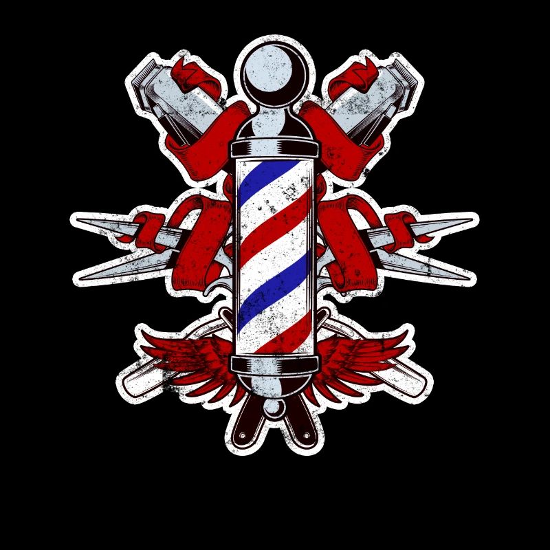 Barber - Barbier Pole - Geschenk