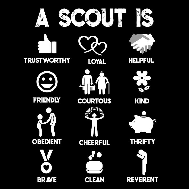 A Scout is, Pfadfinder