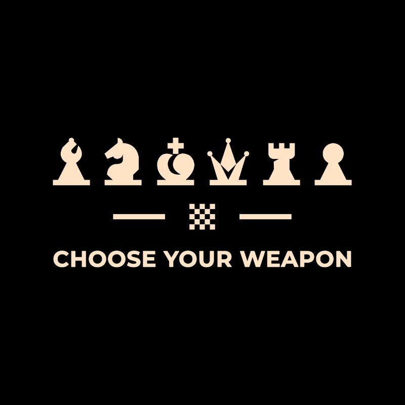 Chess player - chessmen - gift