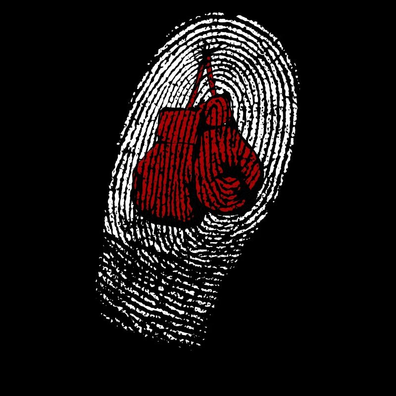 Gants de boxe boxe ADN empreintes digitales
