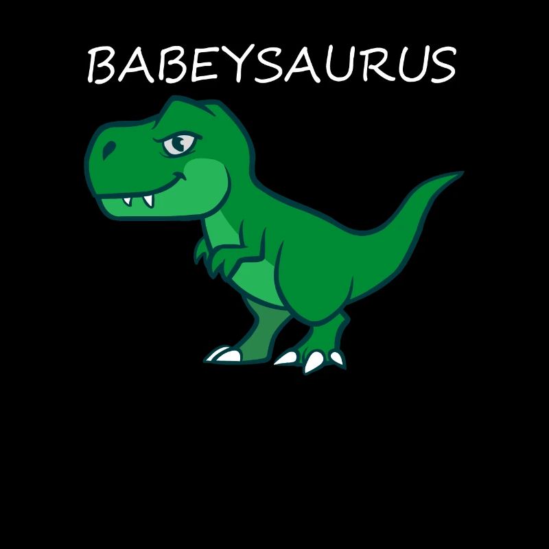 Chemise drôle de dinosaure de bébé