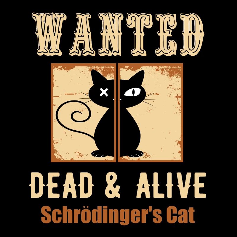 Le chat de Schrodinger - Funny Science Design