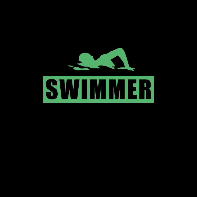 Nageur nageuse nageuse