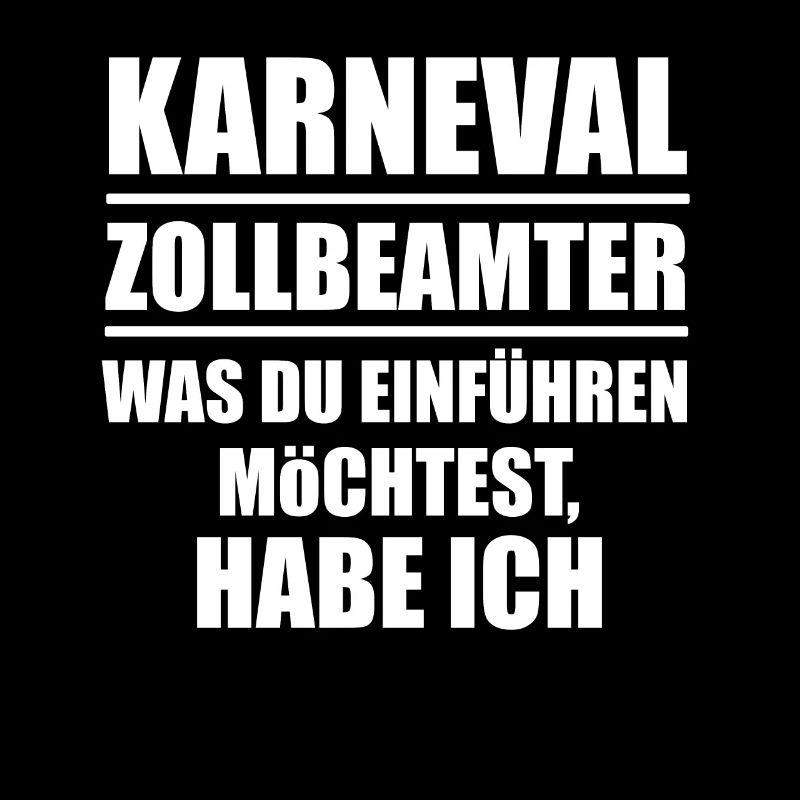 Karneval Fasching Zollbeamter