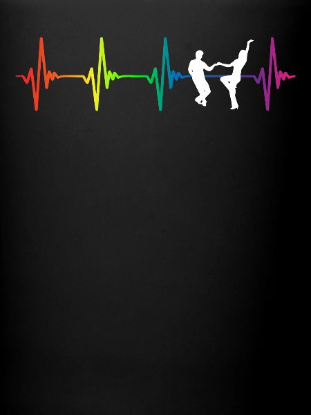 Swing Dance Rainbow Heartbeat