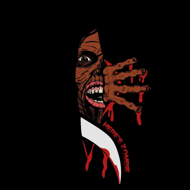 Zombie avec un couteau
