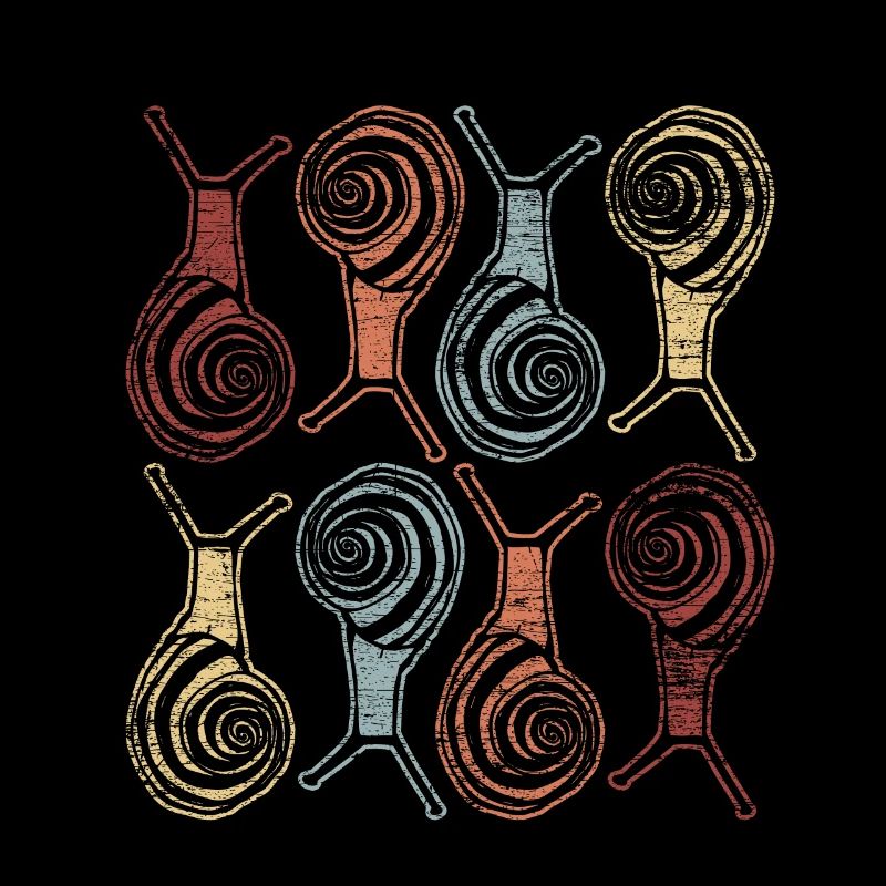 Animaux escargots