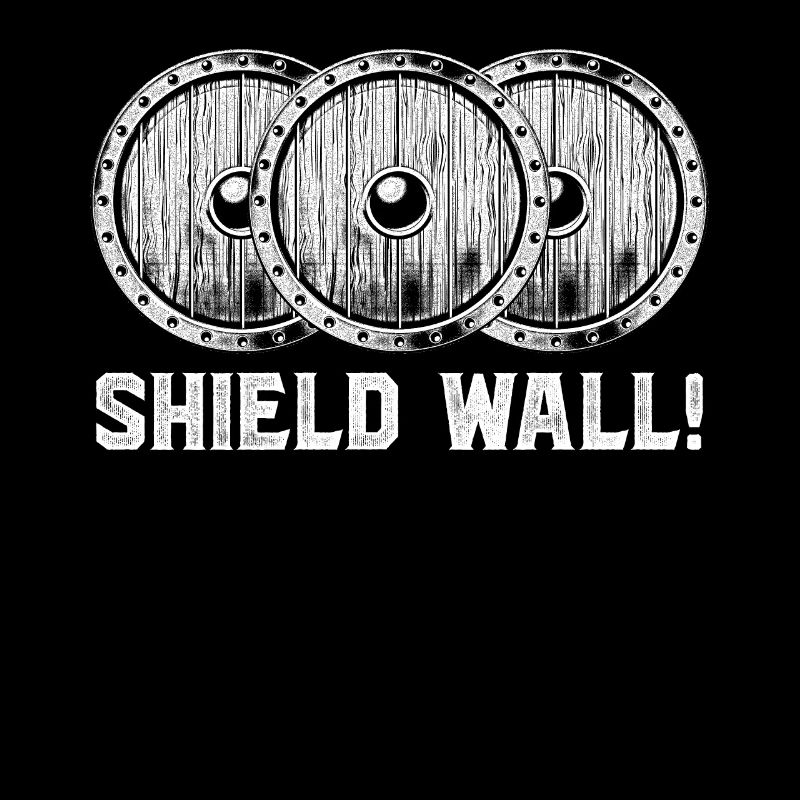 Shield Wall Viking Schild Wall Wikinger Geschenk