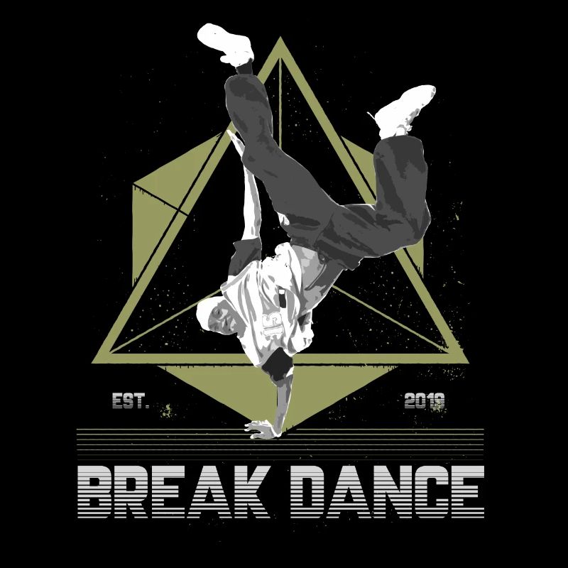 Cadeau cool breakdance rétro