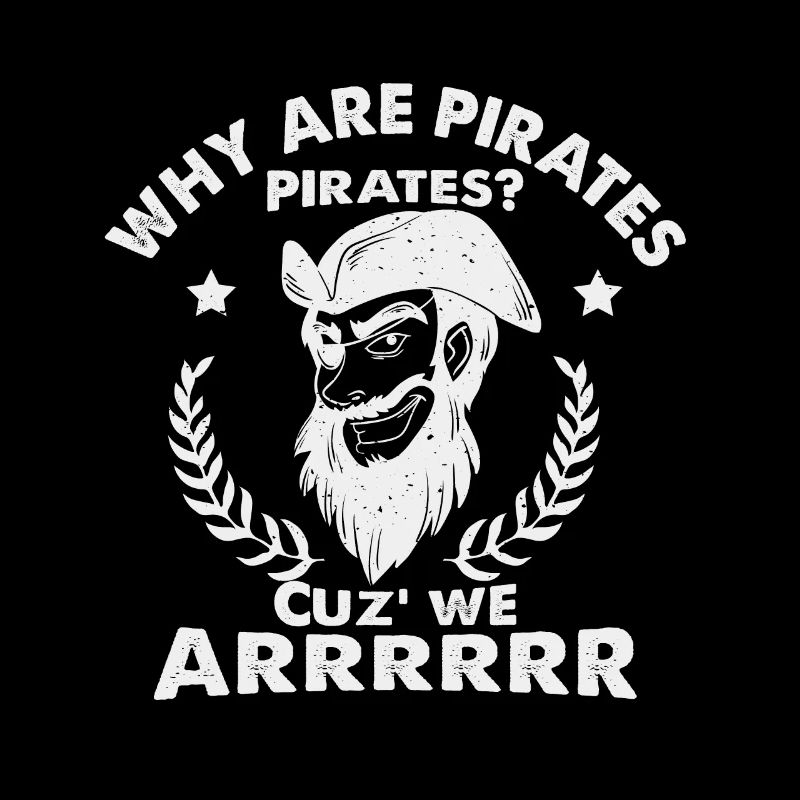 Why are we pirates funny joke question gift