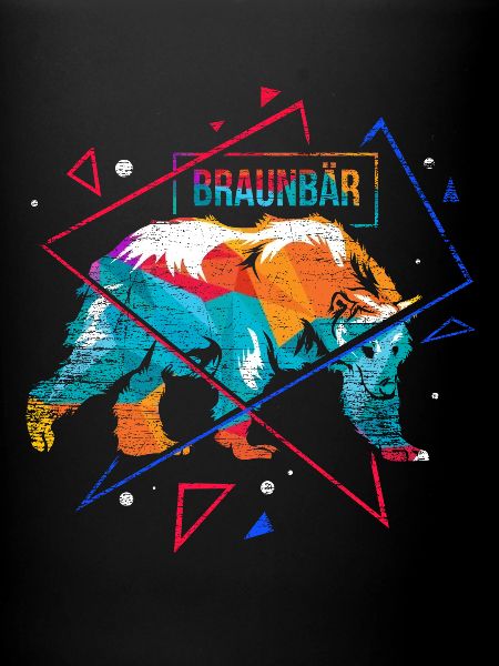 Brown bear polygon