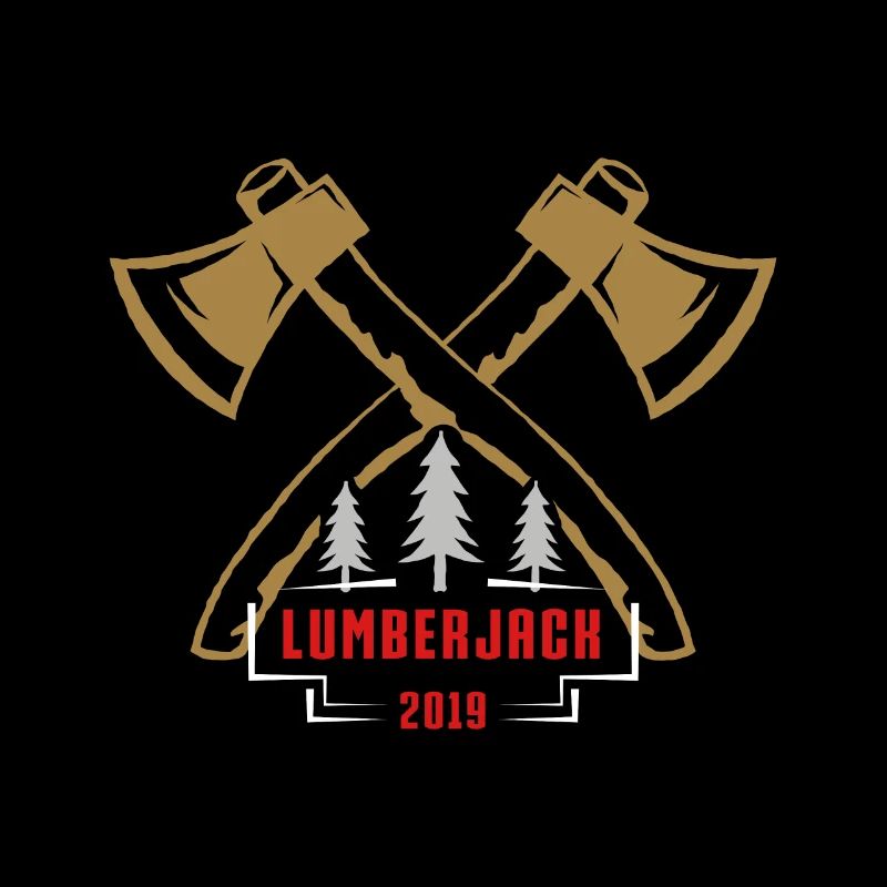 bûcheron doré cadeau cool