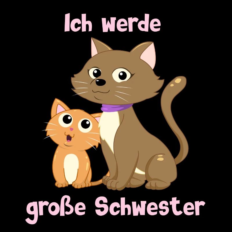 Ich werde große Schwester - Katze - Katzen