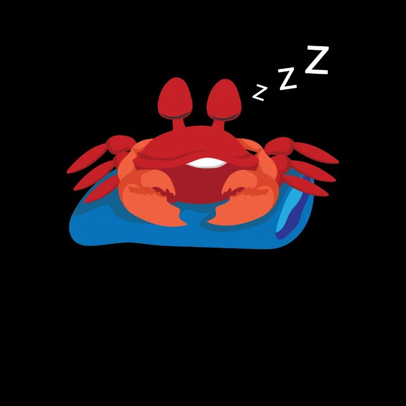 Crab Sleeping