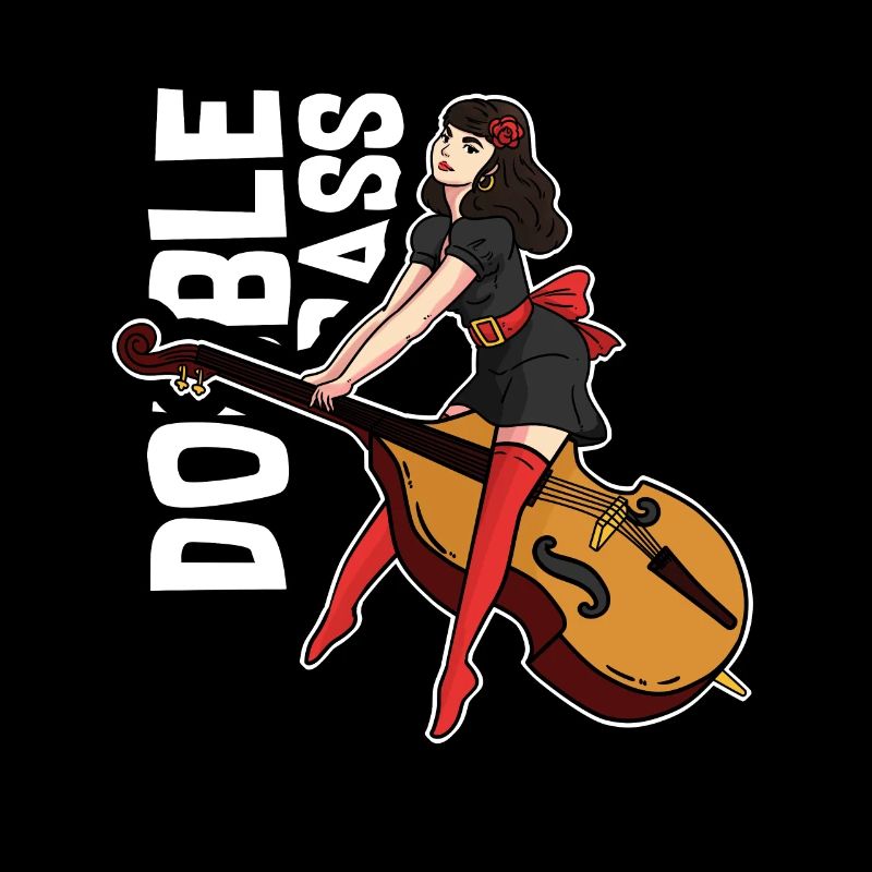Kontrabass Mädchen
