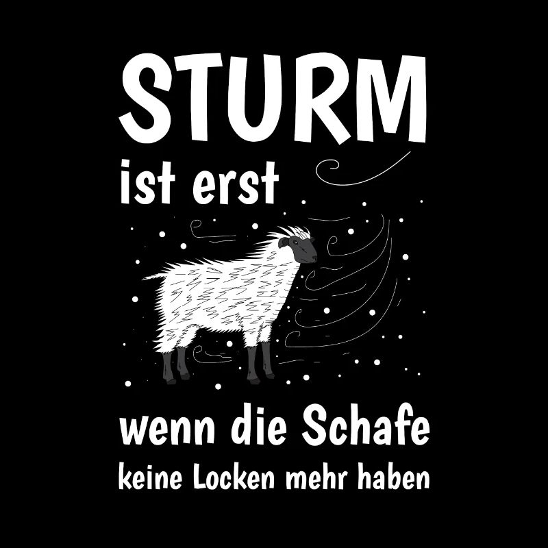 La tempête n’est que quand les moutons n’ont pas de boucles