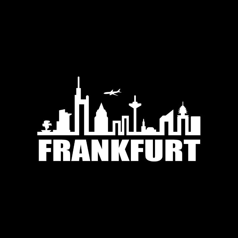 Frankfurt Skyline Downtown FFM Bleistift Geschenk