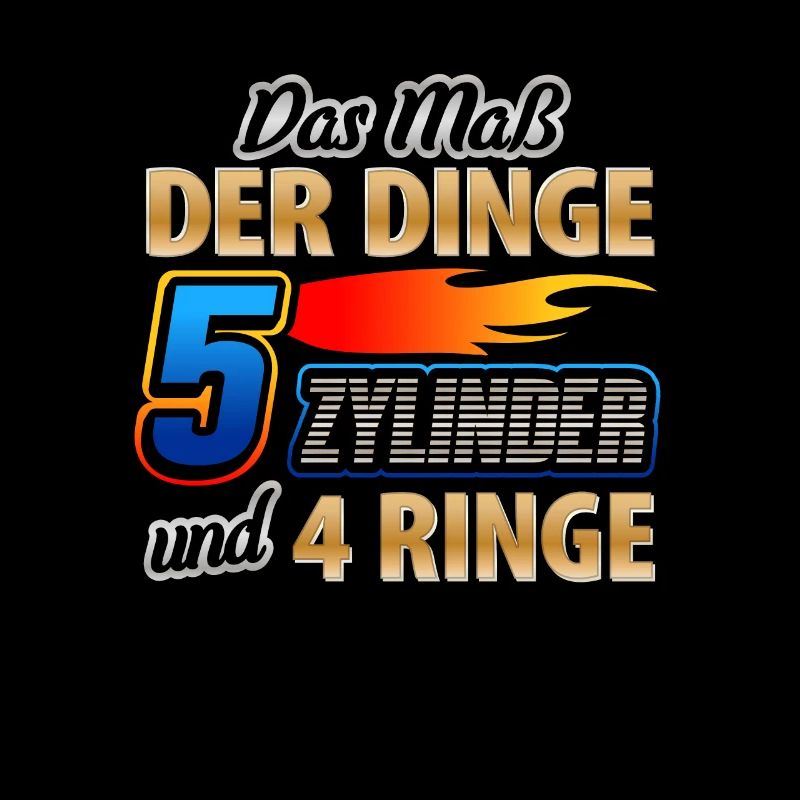 Das Mass der Dinge 5 Zylinder und 4 Ringe
