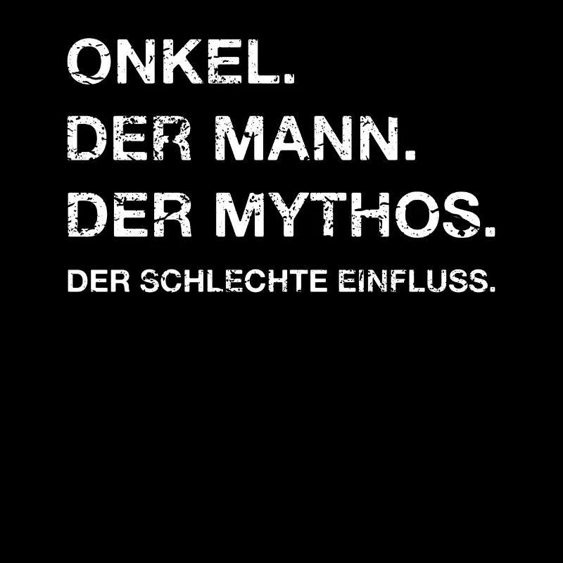 Onkel Mann Mythos Schlechter Einfluss