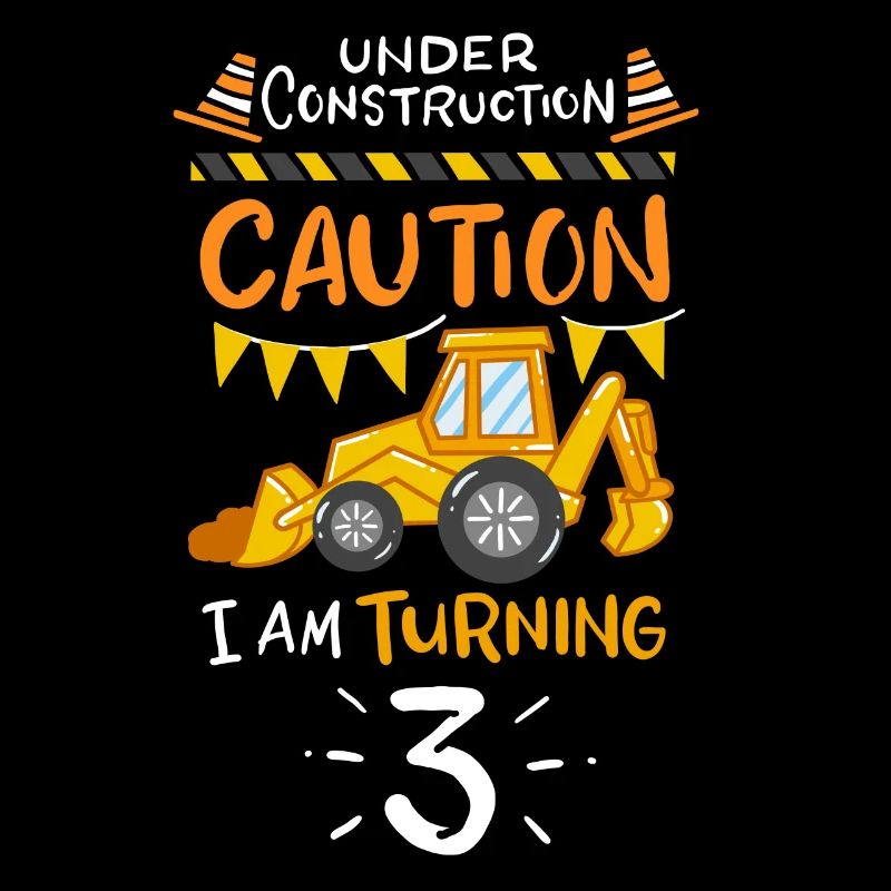 3. Geburtstag Bagger