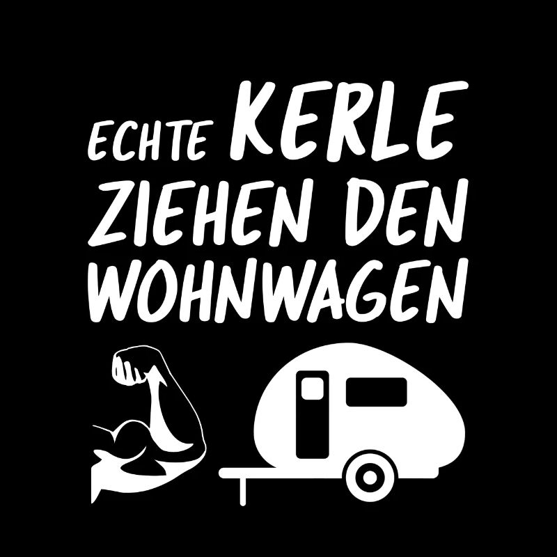 Wohnwagen Mann Witz Camping Camper