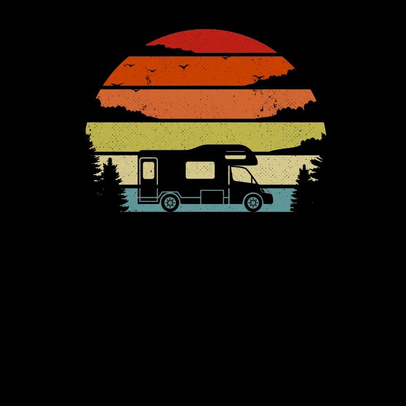 Chemise de camping rétro
