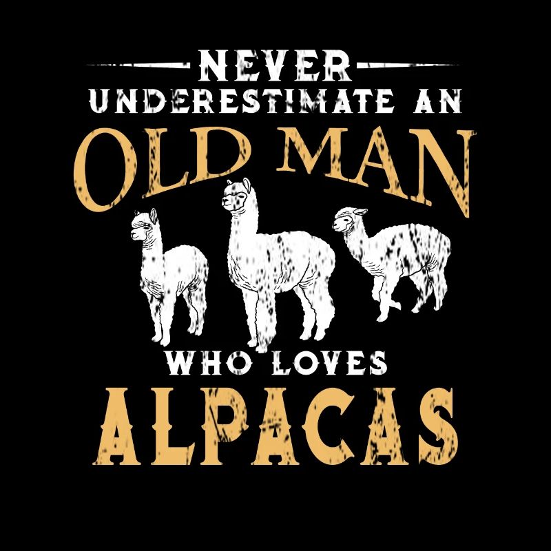 Alpaca old man