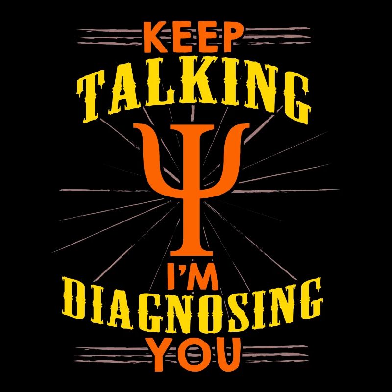 Déclarations de psychologue drôles Psi Déclaration cadeau