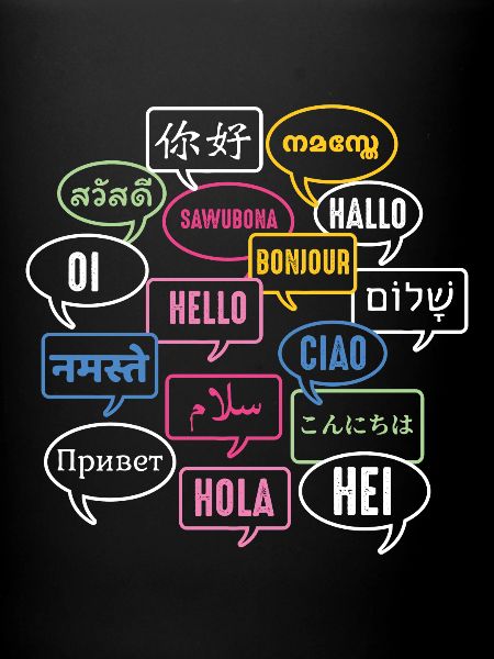 Multilingual Polyglot Globetrotter Language