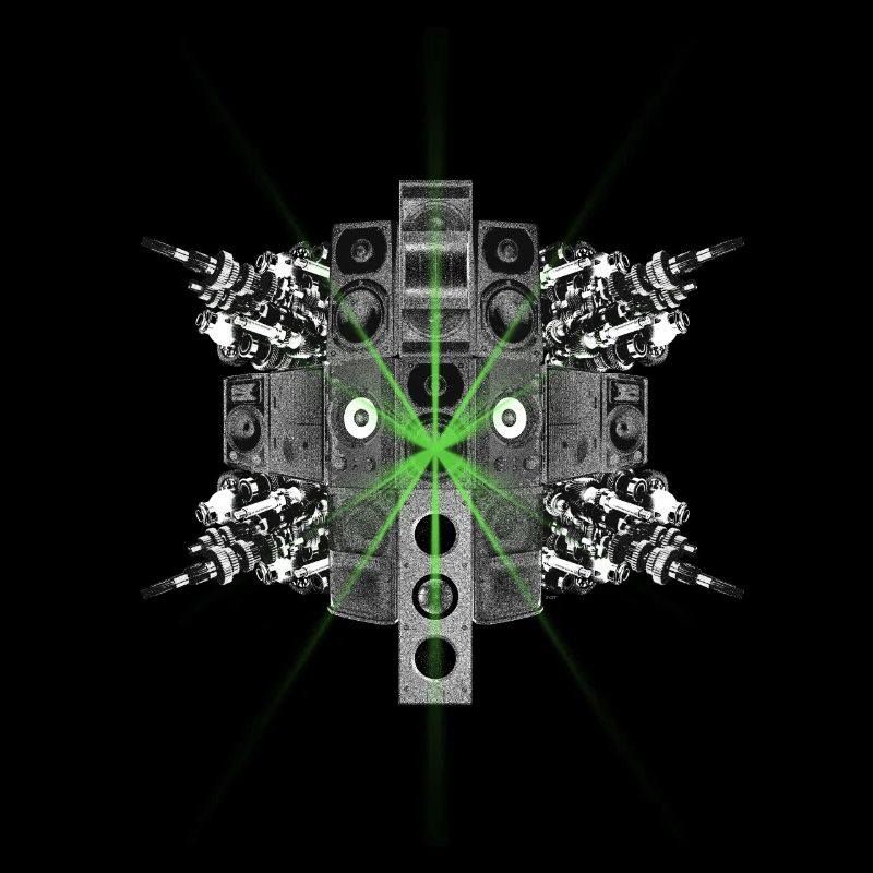 Hardstyle Authority Laser Gabber Jumpstyle Tshirt