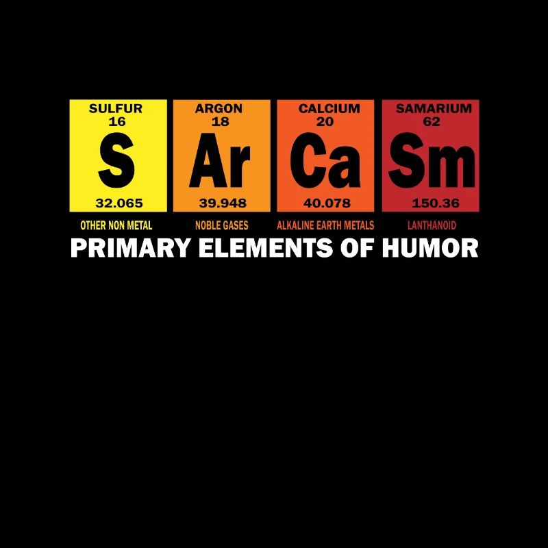 Sarcasm Primary Elements Of Humor Science