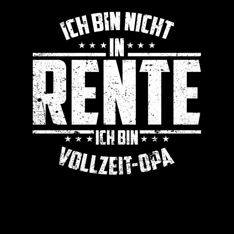 Opa Spruch Rentner Geschenkidee