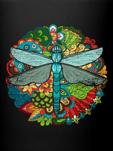 Insectes libellule