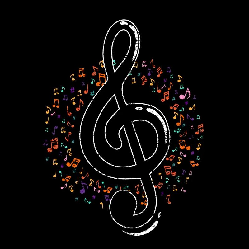 Notes de musique Clef