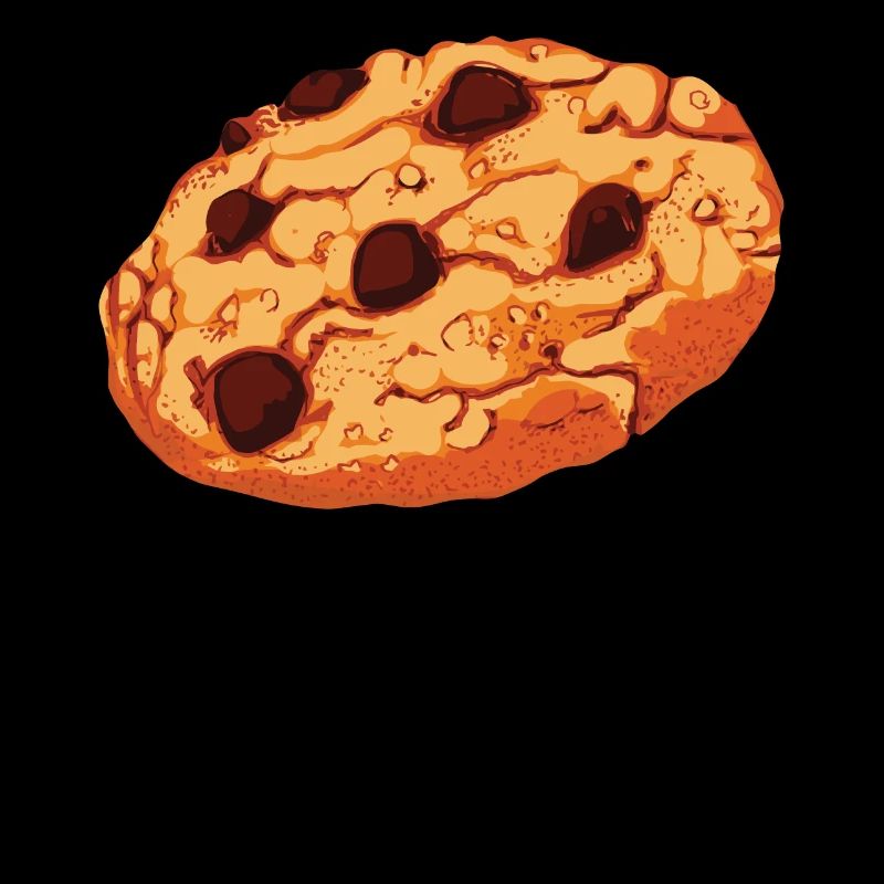 Chocolate Chip Cookie graphic Giant Cookie