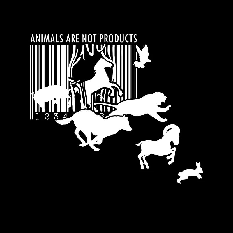 Défenseurs des animaux - Pas de produits Code-barres vegan