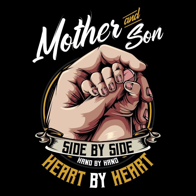 Mutter Sohn Statement Sprüche Familie Geschenk