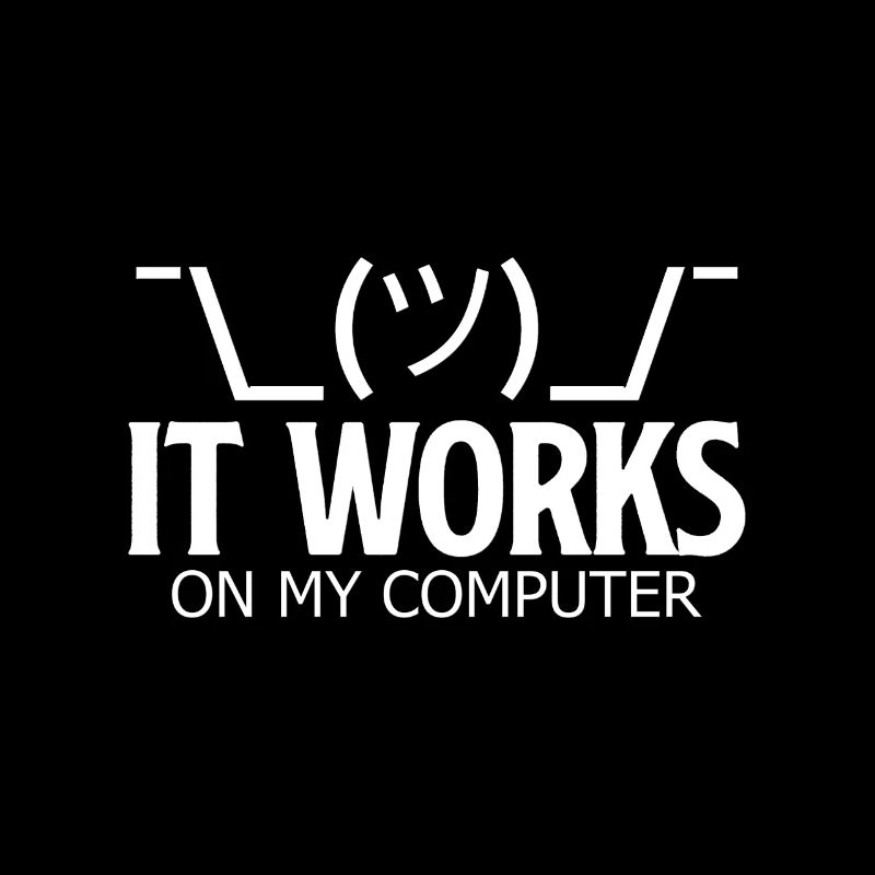 Cela fonctionne sur mon ordinateur - Funny Developer Shirt