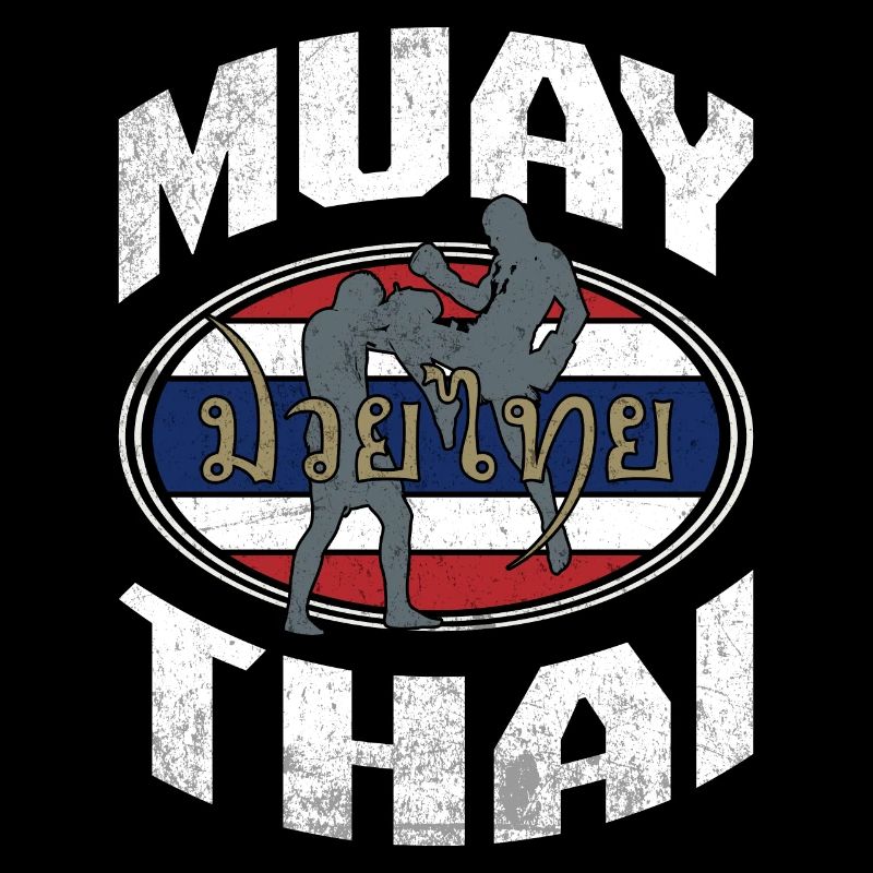 Drapeau thaïlandais de kickboxing