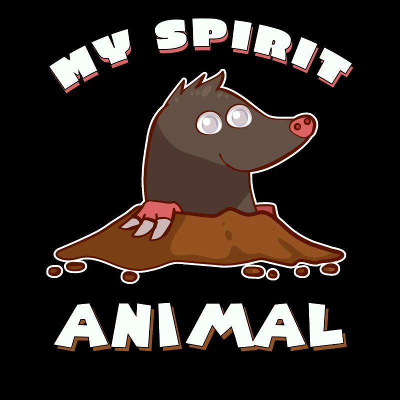 Mole, nearsighted, molehill gift