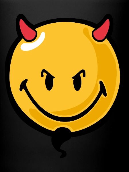 Smiley devil