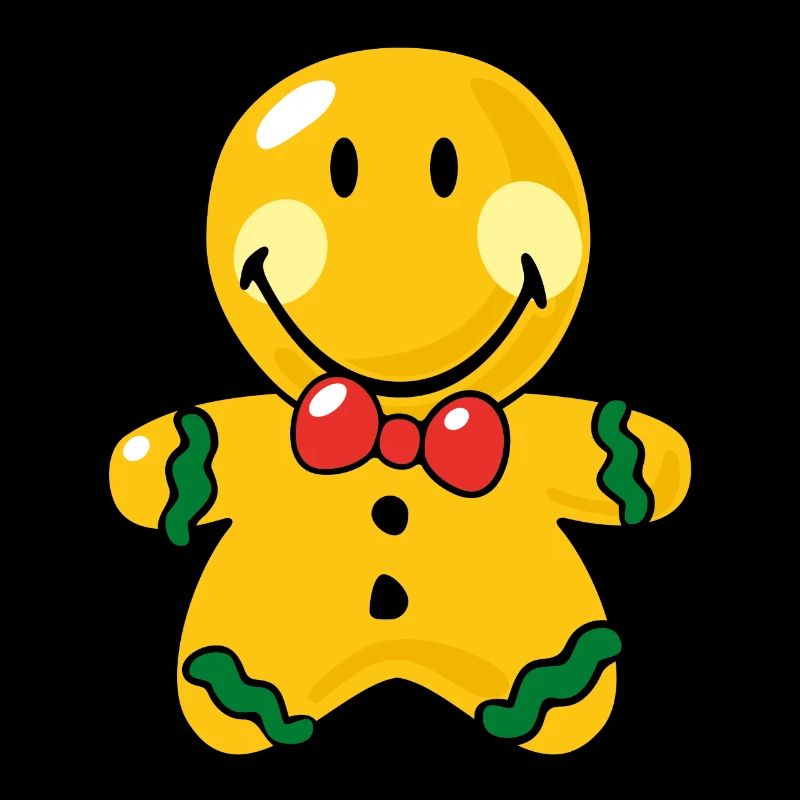 Smiley Christmas Gingerbread