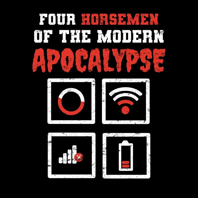 Four Riders Modern Apocalypse