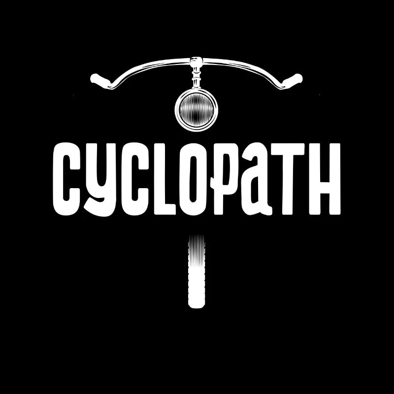 Cyclopath lustiger Radfahrer Spruch Geschenkidee